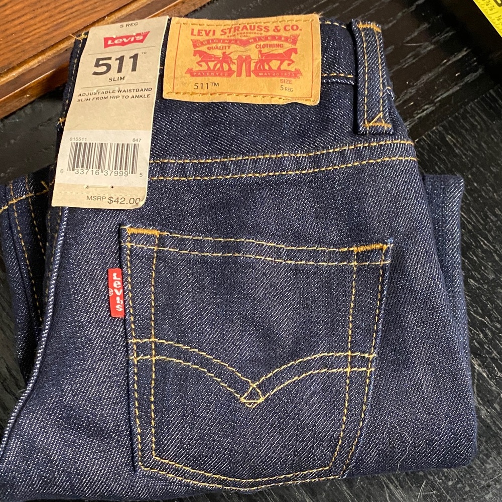 Levi's boys Blue Jeans 511
